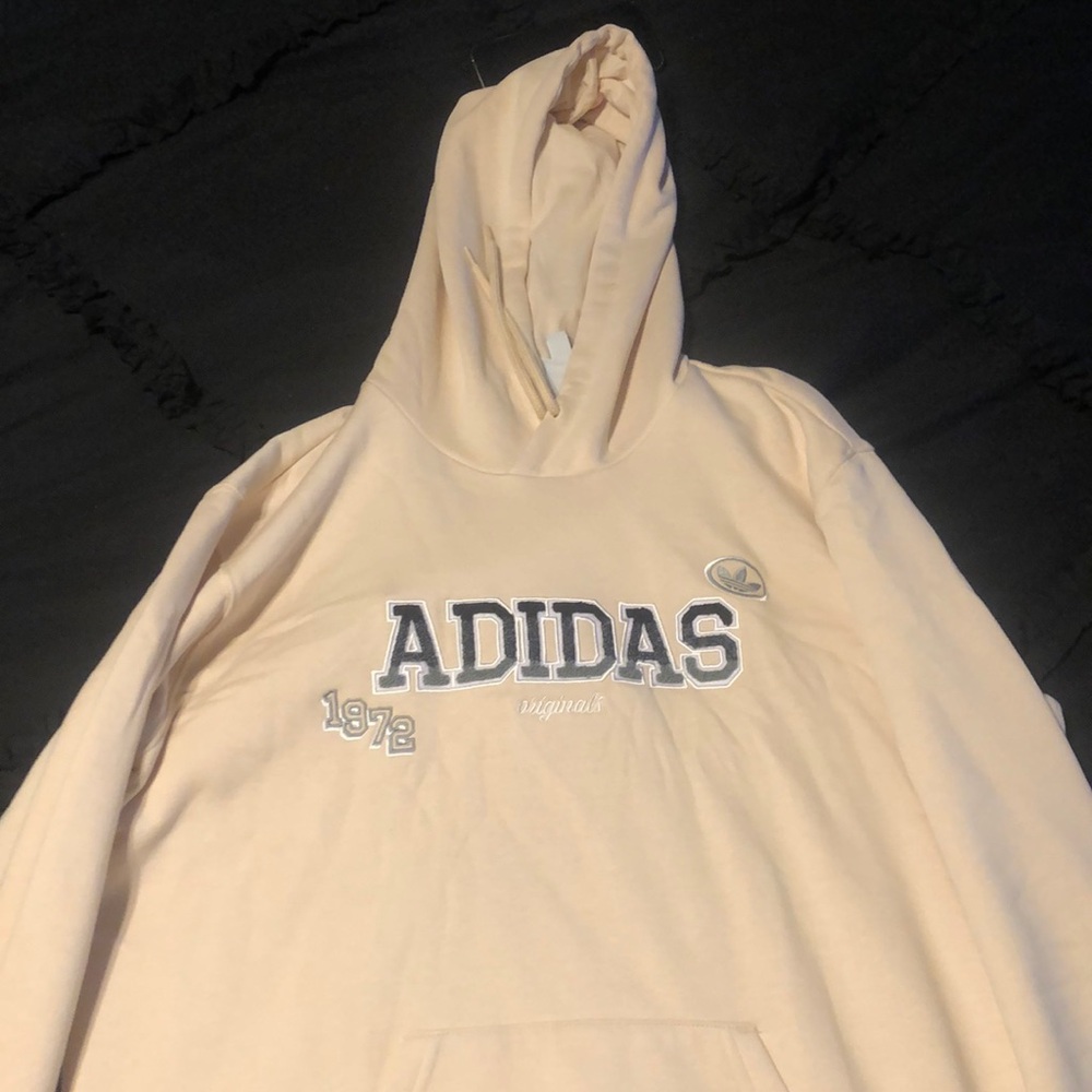 Cream Adidas Originals Hoodie